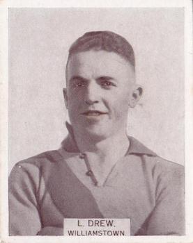 1933 Wills's Victorian Footballers (Large) #158 Leo Drew Front